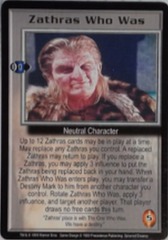 Zathras Who Was - Rare